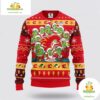 Calgary Flames Ugly Christmas Sweater Grinch Holiday NHL Fan Gift