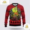 Calgary Flames Ugly Christmas Sweater Grinch Hug NHL Fan Gift