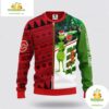 Calgary Flames Ugly Christmas Sweater Grinch Scooby-Doo NHL