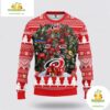 Carolina Hurricanes Ugly Christmas Sweater Fleece NHL Tree
