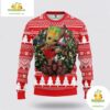 Chicago Blackhawks Groot Ugly Christmas Sweater NHL Hockey