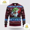 Colorado Avalanche Grinch Ugly Christmas Sweater NHL Hockey Fan Gift
