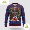 Colorado Avalanche Ugly Christmas Sweater Fleece NHL Tree