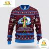 Colorado Avalanche Ugly Christmas Sweater Funny Grinch NHL