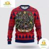 Columbus Blue Jackets Ugly Christmas Sweater Tree Ornament
