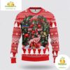 Detroit Red Wings Ugly Christmas Sweater Fleece NHL Holiday