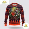 Edmonton Oilers Ugly Christmas Sweater Groot NHL Fan Gift