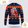 Edmonton Oilers Ugly Christmas Sweater Santa NHL Fan Gift