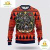 Edmonton Oilers Ugly Christmas Sweater Tree Ball Ornament