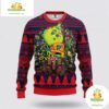 Florida Panthers Ugly Christmas Sweater Grinch Hug NHL Fan Gift