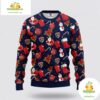 Florida Panthers Ugly Christmas Sweater Santa Snowman NHL