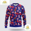 Montreal Canadians Ugly Christmas Sweater Santa Snowman NHL