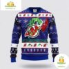 New Jersey Devils Ugly Christmas Sweater Grinch Hand Design