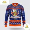 New York Islanders Ugly Christmas Sweater Funny Grinch NHL