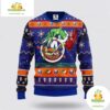 New York Islanders Ugly Christmas Sweater Grinch Hand Design