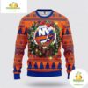 New York Islanders Ugly Christmas Sweater NHL Fleece Tree Design