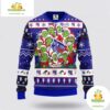 New York Rangers Ugly Christmas Sweater Grinch Holiday Designs
