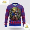 New York Rangers Ugly Christmas Sweater Groot NHL Fan Gift