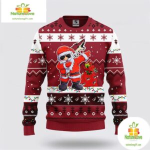 Phoenix Coyotes Ugly Christmas Sweater Santa NHL Hockey