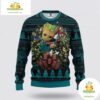 San Jose Sharks Groot Ugly Christmas Sweater NHL Hockey