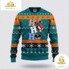 San Jose Sharks Ugly Christmas Sweater Mickey Hohoho Holiday