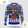 St Louis Blues Ugly Christmas Sweater Fleece NHL Holiday Tree