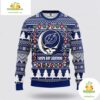 Tampa Bay Lightning Grateful Dead Ugly Christmas Sweater Fleece