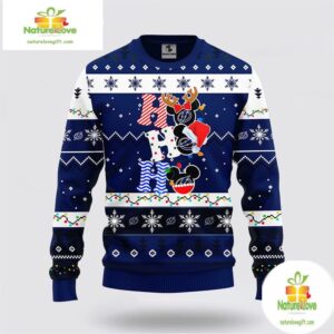 Tampa Bay Lightning Ugly Christmas Sweater Mickey NHL Holiday