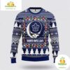 Toronto Maple Leafs Grateful Dead Ugly Christmas Sweater Fleece
