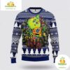 Toronto Maple Leafs Ugly Christmas Sweater Grinch Hug Design