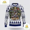 Toronto Maple Leafs Ugly Christmas Sweater Tree Ball Ornament