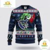 Vancouver Canucks Grinch Ugly Christmas Sweater NHL Holiday
