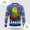 Vancouver Canucks Ugly Christmas Sweater Grinch Hug NHL