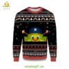 Astros Ugly Christmas Sweater Orbit Mascot Minimalist Design