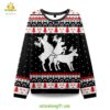 Elk Ugly Christmas Sweater Funny Holiday Xmas Sweatshirt