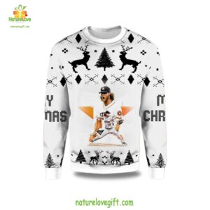 Gerrit Cole Astros Ugly Christmas Sweater Holiday Gift