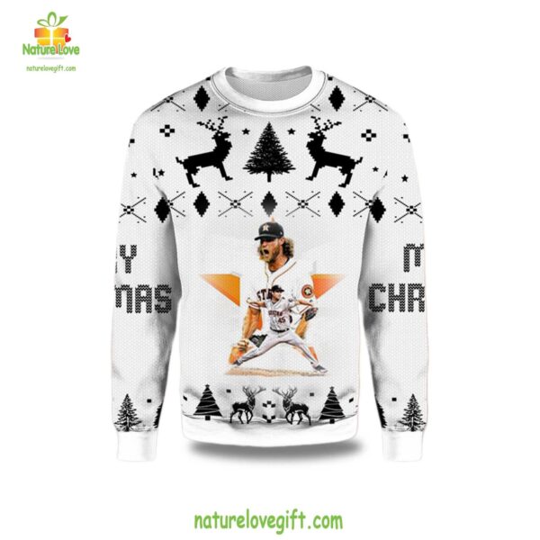 Gerrit Cole Astros Ugly Christmas Sweater Holiday Gift