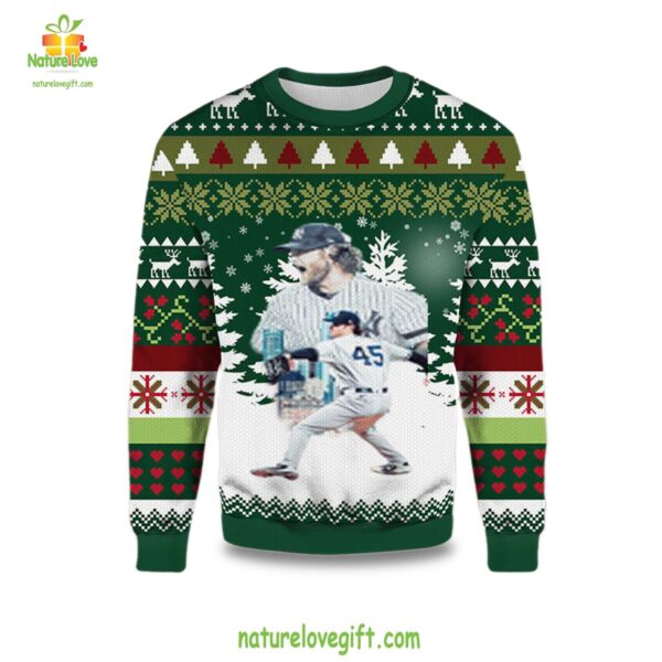 Gerrit Cole Yankees Ugly Christmas Sweater NY Baseball Fan Gift
