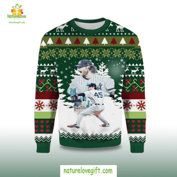 Gerrit Cole Yankees Ugly Christmas Sweater NY Baseball Fan Gift