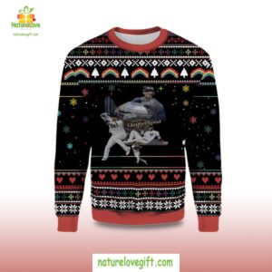 2025 Welcome to the Gleyberhood Yankees Ugly Christmas Sweater