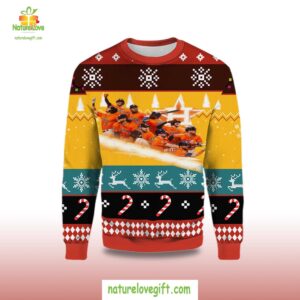 2025 Houston Astros World Series Bound Team Ugly Christmas Sweater