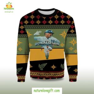 2025 Josh Donaldson New York Yankees Ugly Christmas Sweater