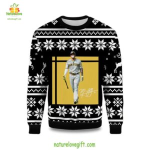 Manny Machado Padres Ugly Christmas Sweater MLB Fan Gift