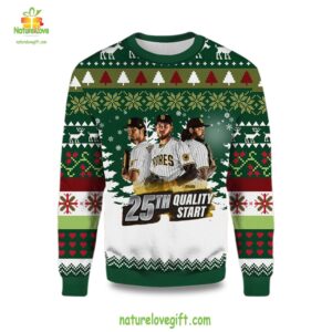 San Diego Padres Ugly Christmas Sweater Crew Quality