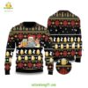 Santa Beer Ugly Christmas Sweater Holiday Party Shirt