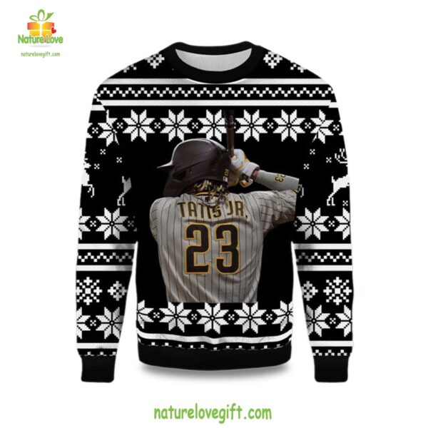 Tatis Jr San Diego Padres Ugly Christmas Sweater MLB Fan Gift