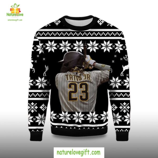 Tatis Jr San Diego Padres Ugly Christmas Sweater MLB Fan Gift
