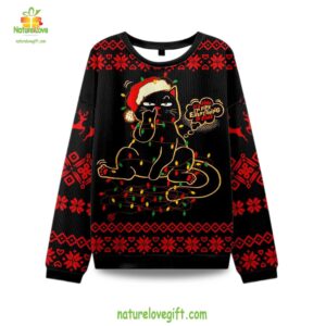 Ugly Christmas Sweater Its Fine Im Fine Everything Is Fine