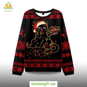 2025 It's Fine I'm Fine EveryThing Is Fine Ugly Christmas Sweater