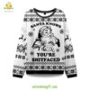 Ugly Christmas Sweater Santa Knows Youre Shitfaced Holiday Party